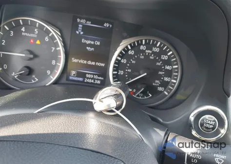 2019 Infiniti Q50 3.0T Luxe z USA, uszkodzony, nr VIN JN1EV7AP6KM540933